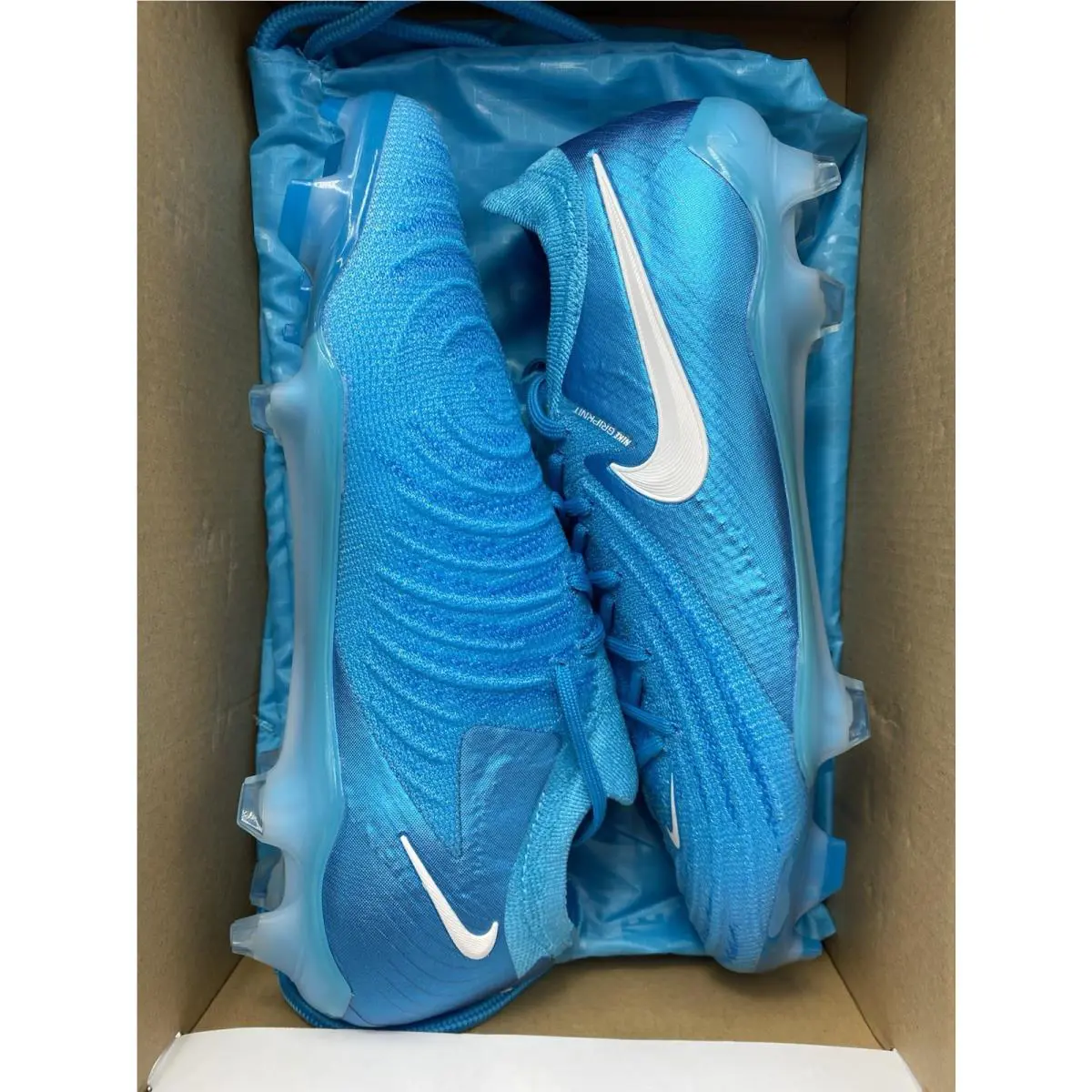 Nike shoes - Nike Phantom GX - Phantom - FJ2559 400 - Blue Fury-White (UPC: 197597308227) 6