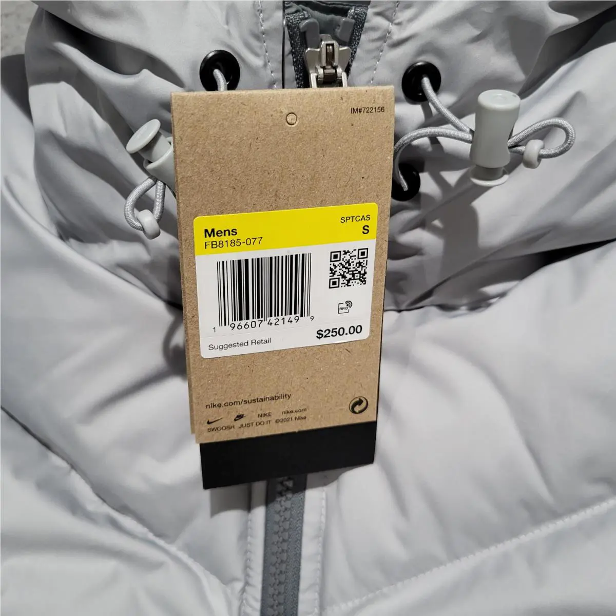 Nike clothing - Nike Windrunner PrimaLoft Storm-FIT - Windrunner PrimaLoft - FB8185077 - Gray 1