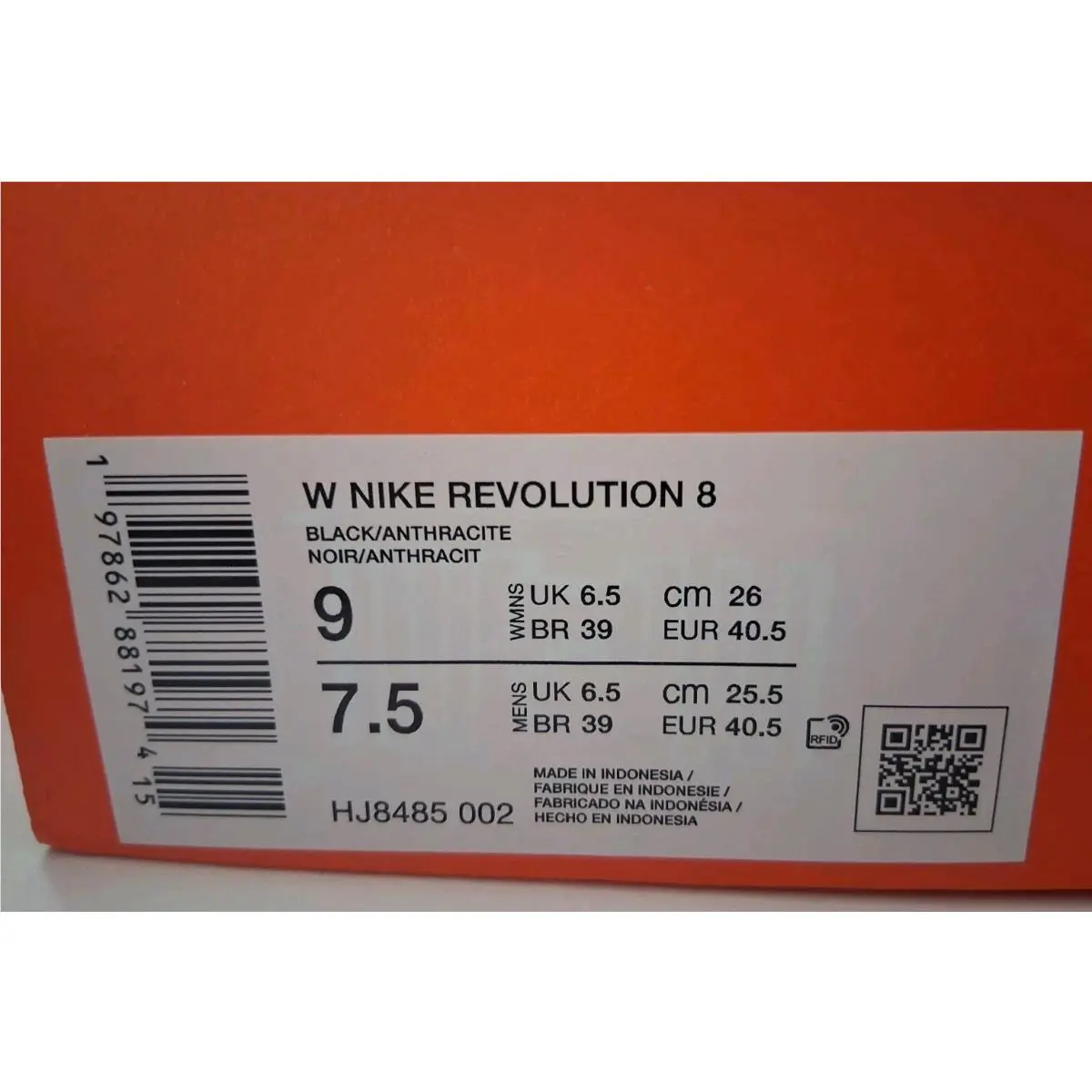 Nike shoes - Nike Revolution 8 - Revolution - black/Anthracite 6