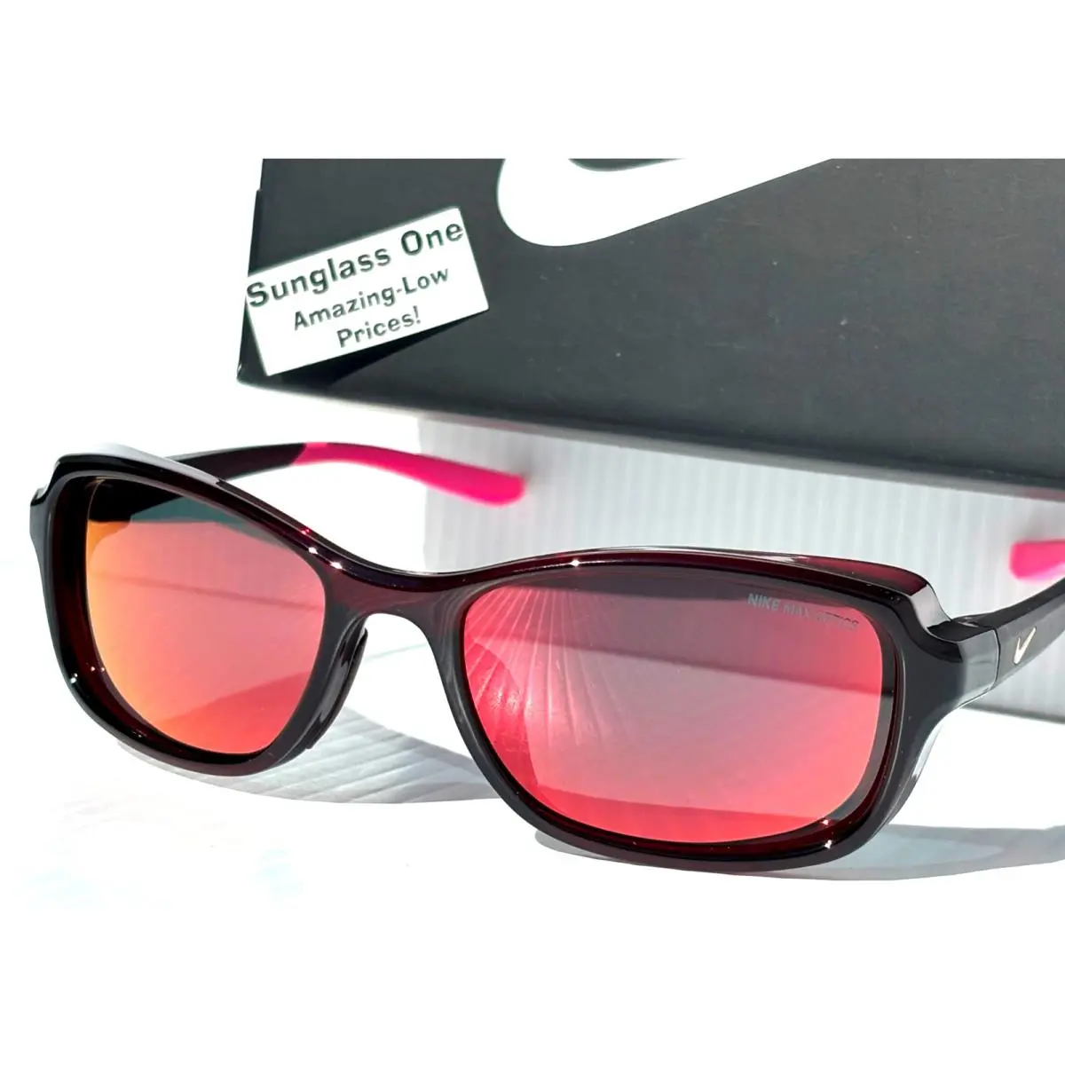 Breeze El Dorado Copper Breast Cancer Pink Mirror Lens Sunglass CT 7890 233 by Nike