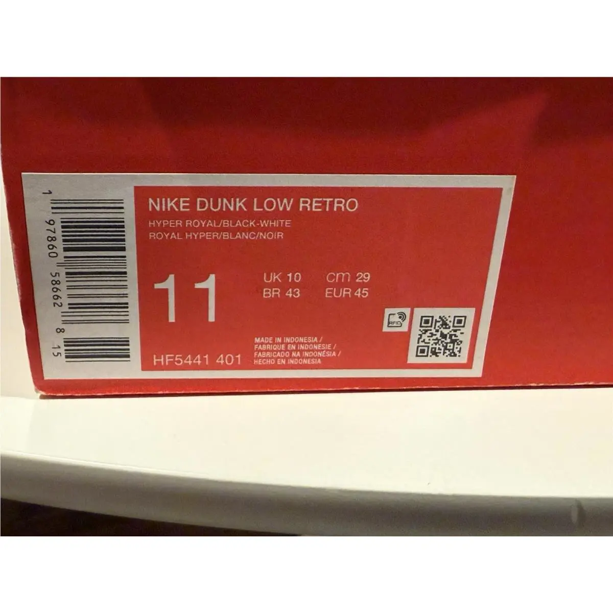 Nike shoes - Nike Dunk Low - Dunk Low - HF5441-401 - Blue 7