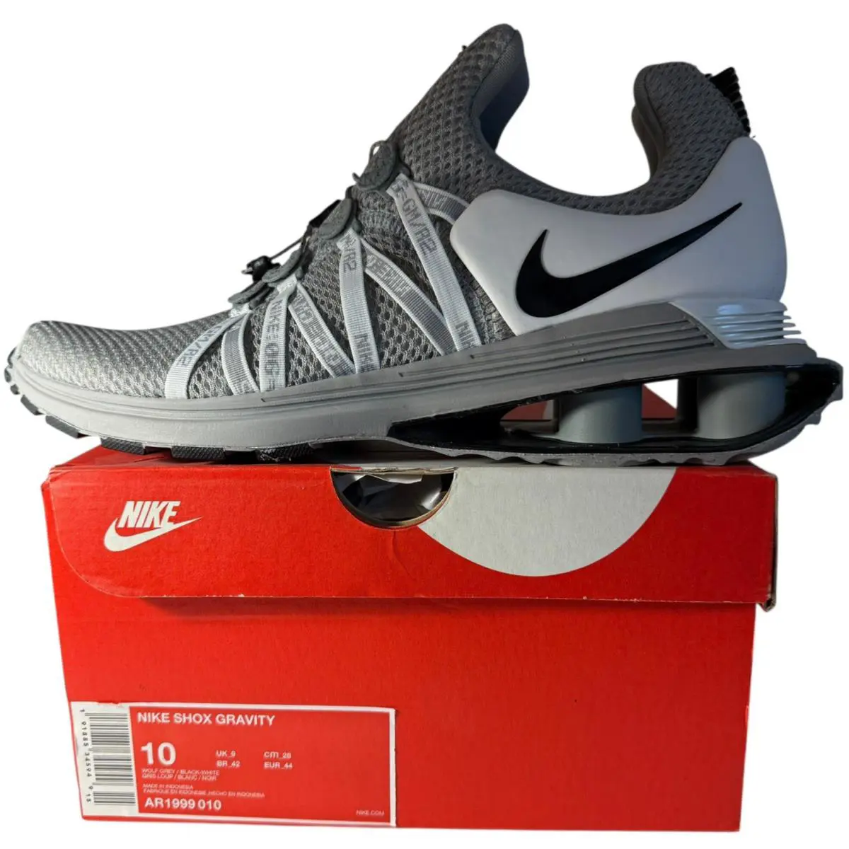 Nike shoes - Nike Shox Gravity - Shox Gravity - AR1999-010 - Gray 6