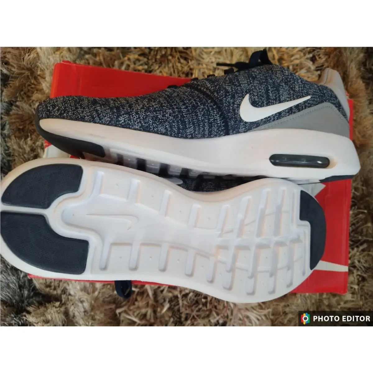 Nike shoes - Nike Modern Flyknit - Modern Flyknit - Blue, Manufacturer: COLLEGE NAVY, WHITE, WOLF GREY, MARINE COLLEGE (UPC: 884498057056) 1
