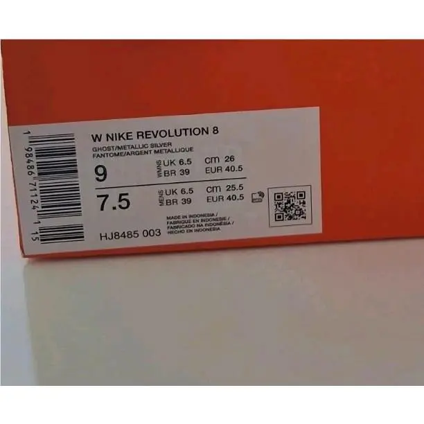 Nike shoes - Nike Revolution 8 - Revolution - Ghost/Metallic Silver 6