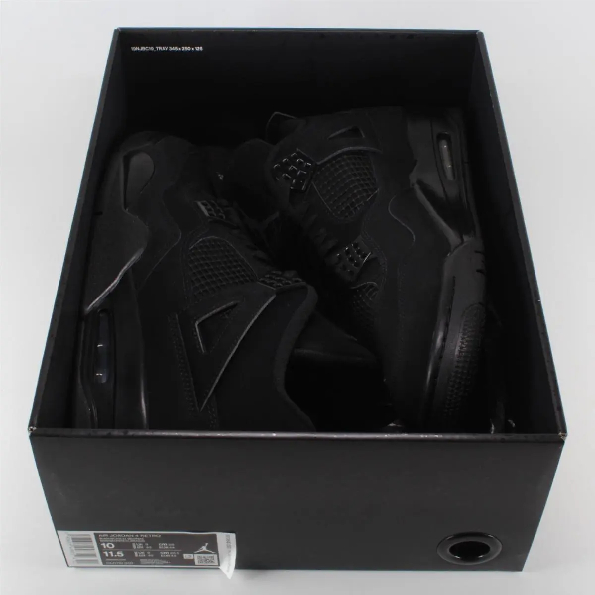 Nike shoes - Air Jordan 4 - Air - CU1110-010 - Black 1