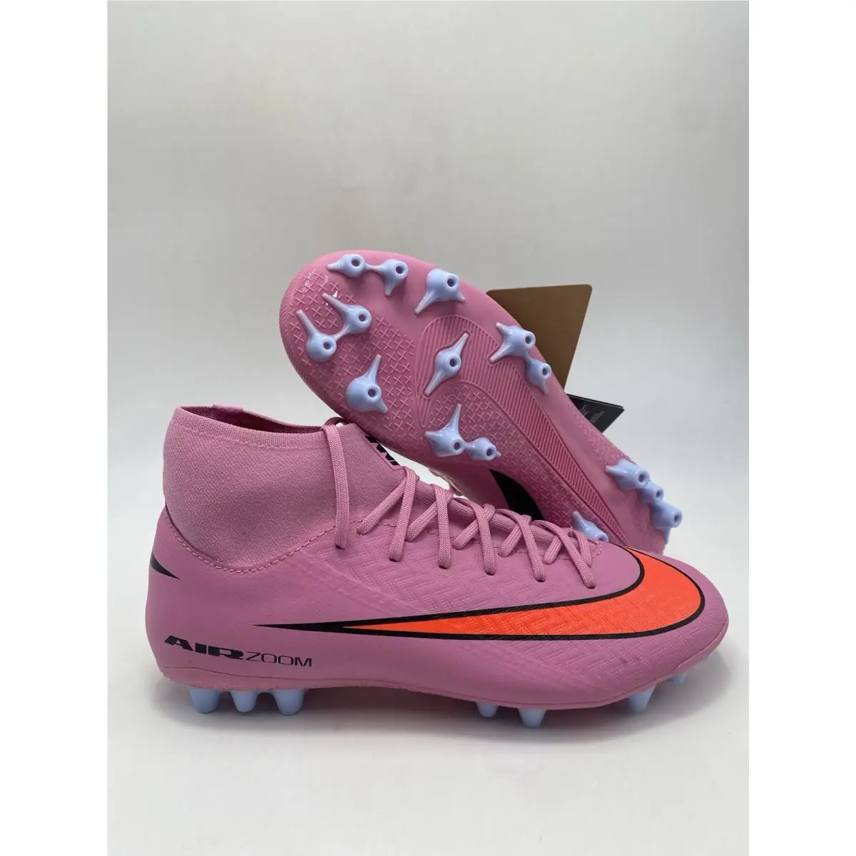 Nike ZM Superfly 10 Academy AG Magic Flamingo Black FQ8329 600 Men`s Size 6