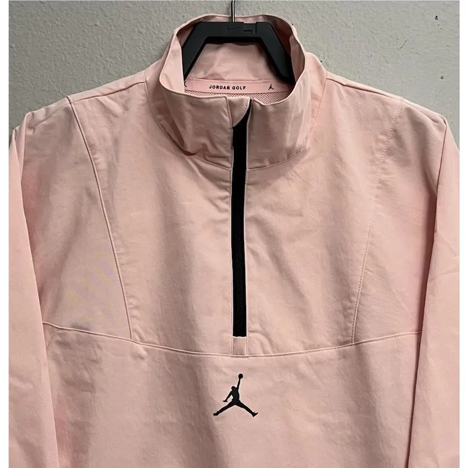 Nike clothing - Jordan Sport 1/4 Zip Golf Jacket - DZ0553-622 - Legend Pink (UPC: 196155373066) 0