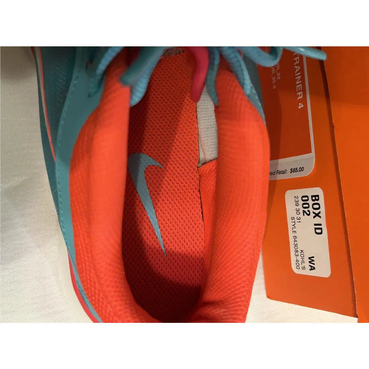 Nike shoes - Nike Flex Trainer - Flex Trainer - 643083-400 - Blue 4
