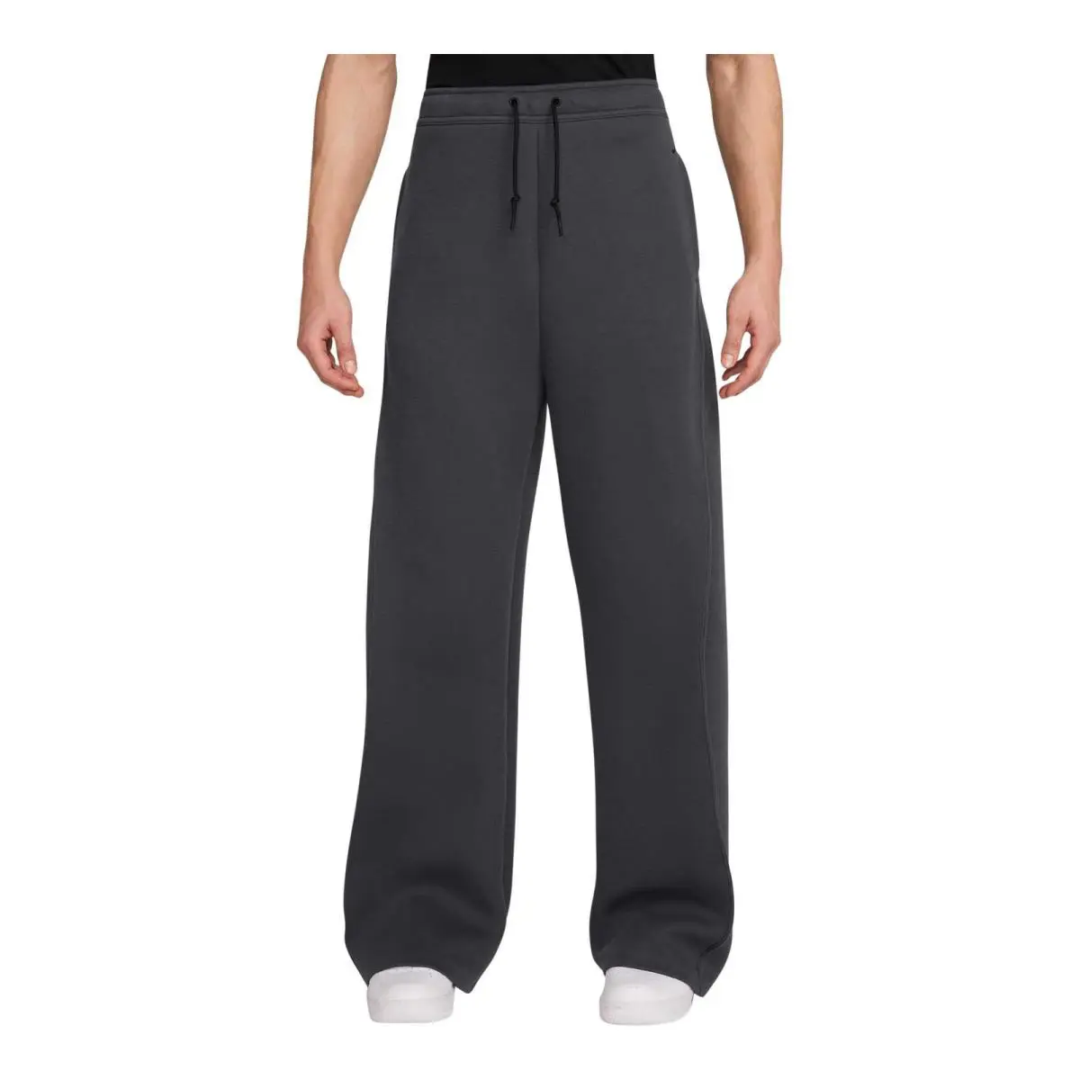 Mens Nike Tech Fleece Loose Fit Open Hem Pants_anthracite HV6541-060-SIZE 2XL