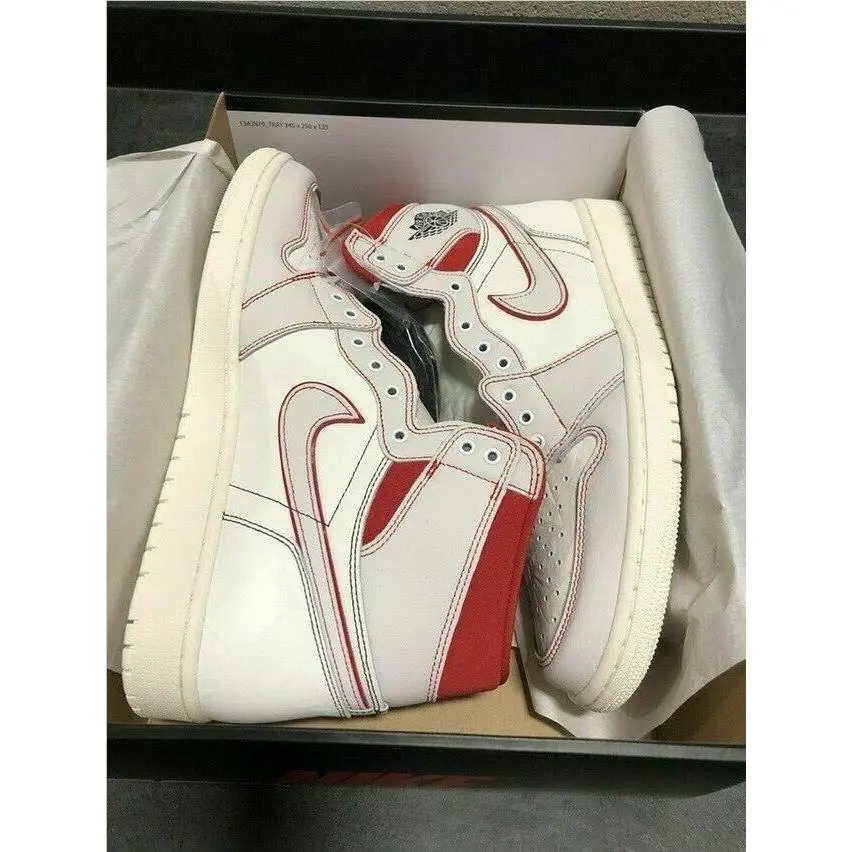 Nike shoes - Air Jordan 1 - Air - 555088-160 - White (UPC: 0192500253113) 0