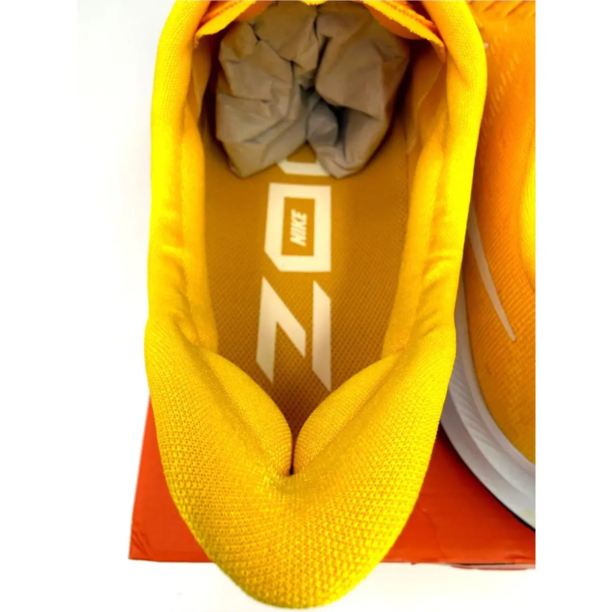 Nike shoes - Nike Air Zoomvomero 14 - Air Zoomvomero - CK1969-702 - Gold, Manufacturer: Univeristy Gold (UPC: 193149986493) 7
