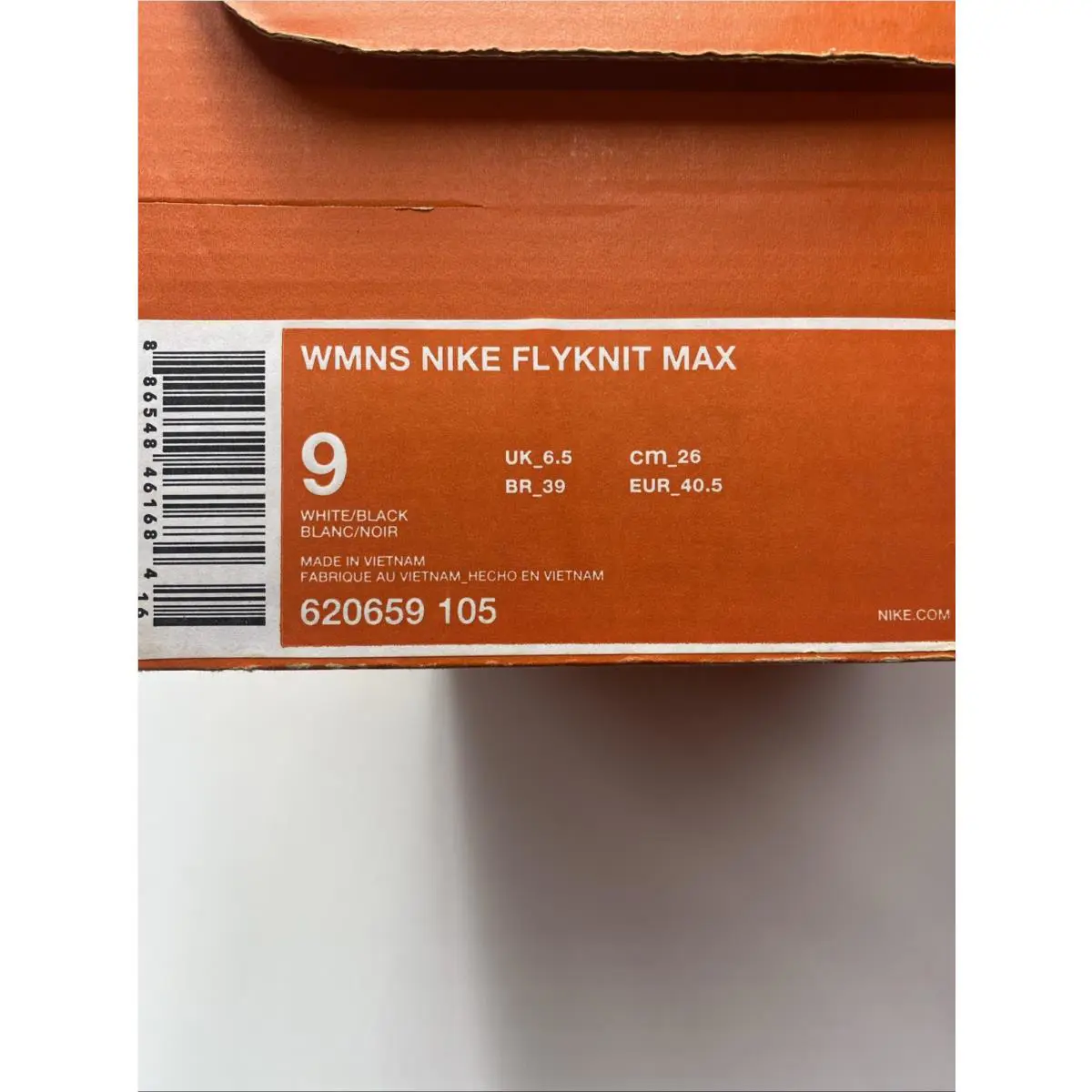 Nike shoes - Nike Flyknit Max - Flyknit Max - 620659 105 - Black (UPC: 886548461684) 5