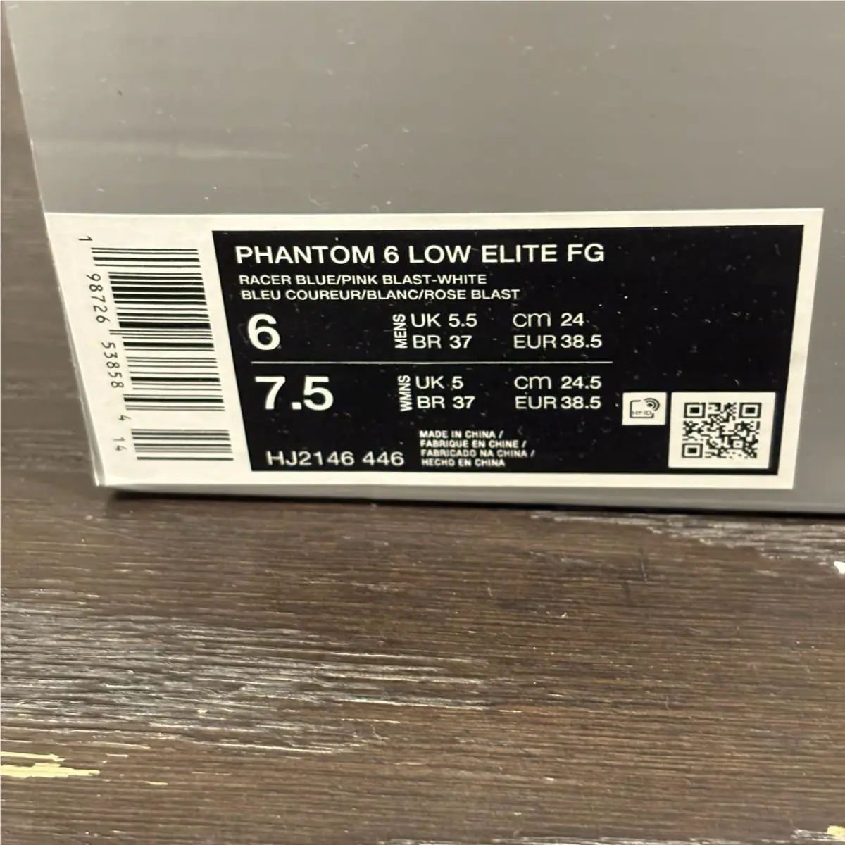 Nike shoes - Nike Phantom 6 - Phantom - HJ2146-446 - Blue 6
