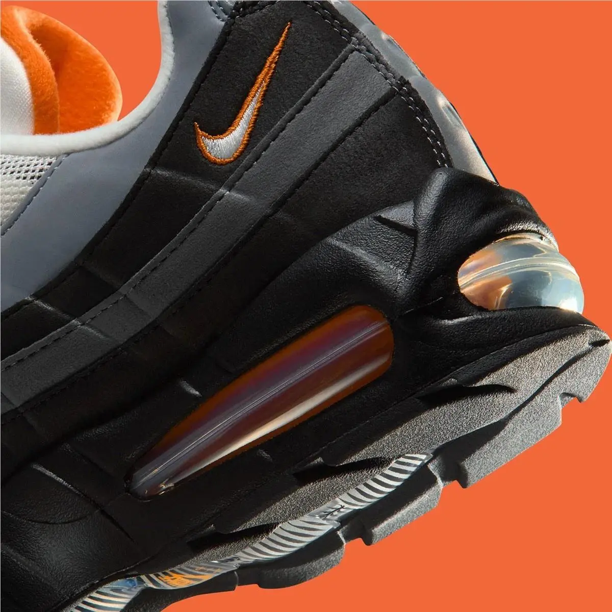Nike shoes - Nike Air Max 95 - Air Max - IM5988-010 - Black/Bright Ceramic-Summit White-Metallic Silver- (UPC: 0198487607048) 4