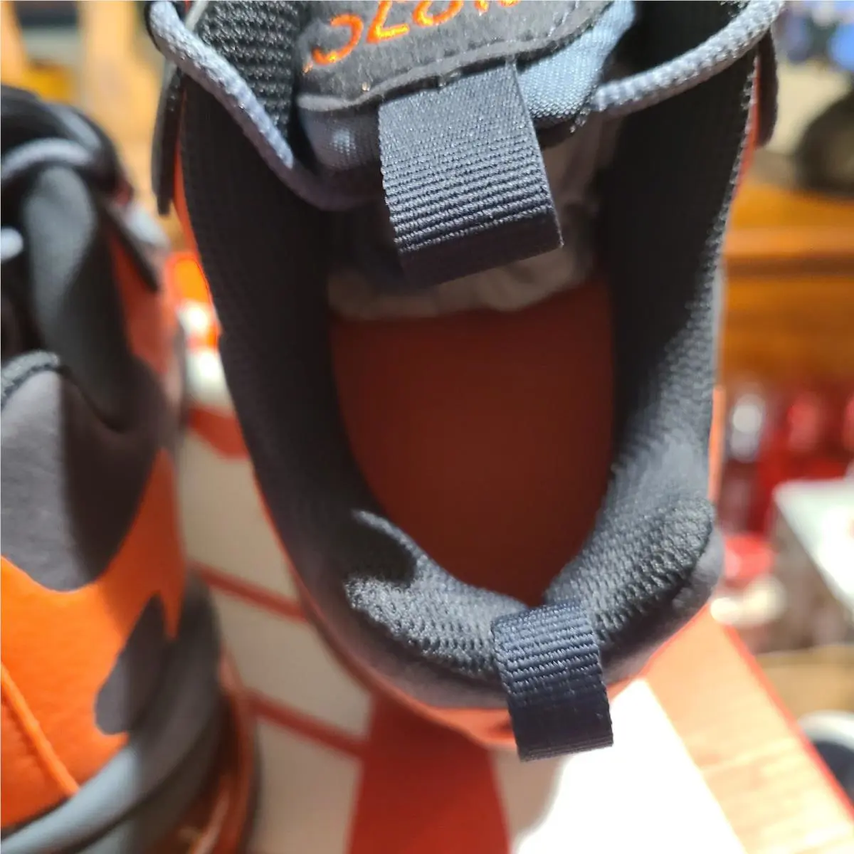 Nike shoes - Nike Air Max 270 React - Orange 5
