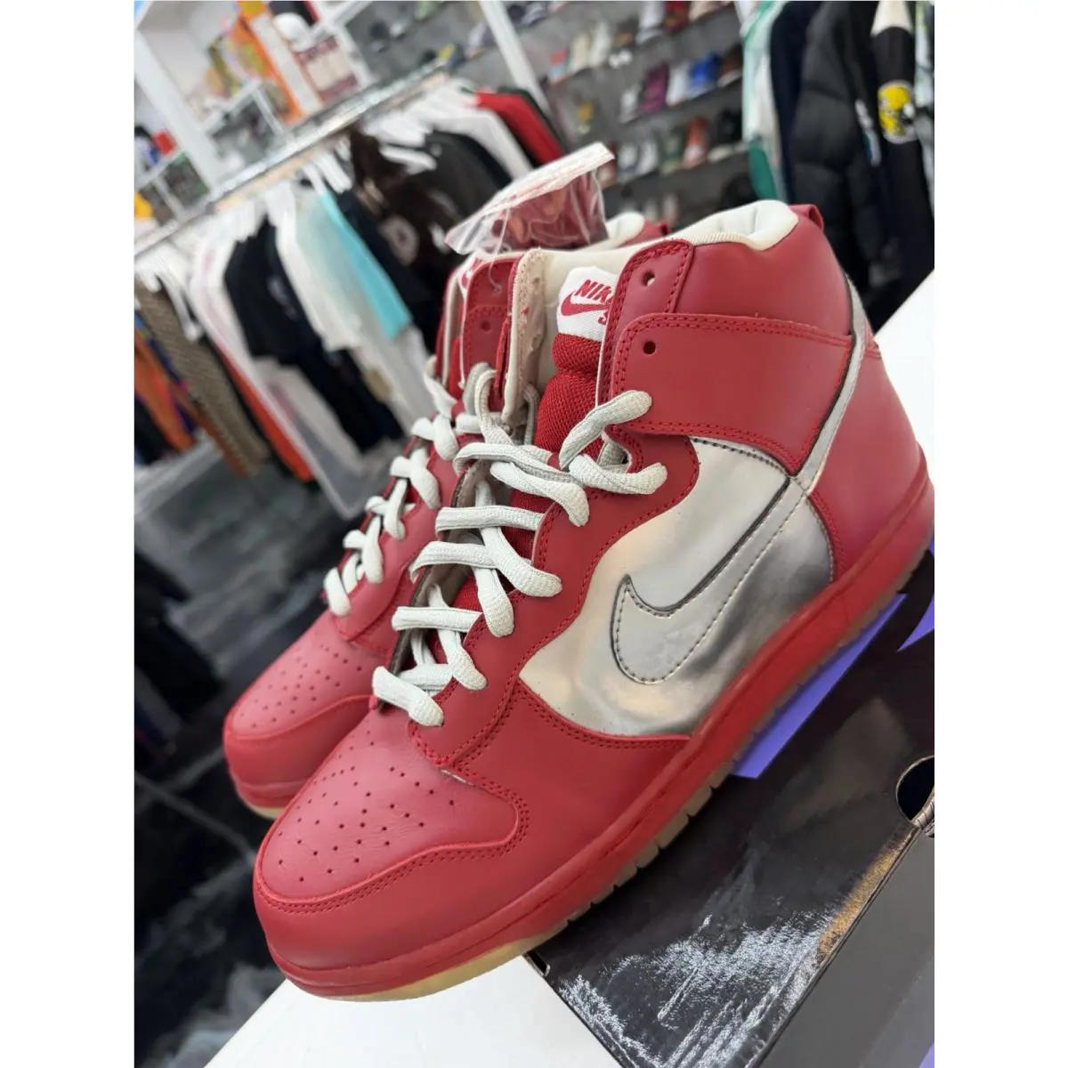 Nike shoes - Nike SB Dunk - Dunk - 313171-002 - Red 3