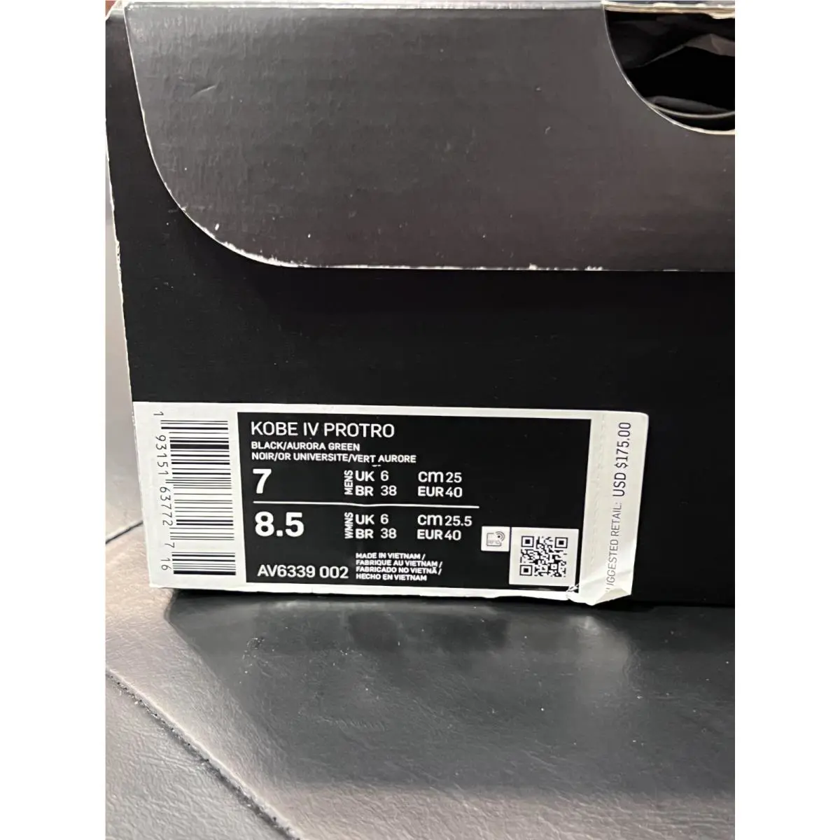 Nike shoes - Nike Kobe 4 - Kobe - Black 4