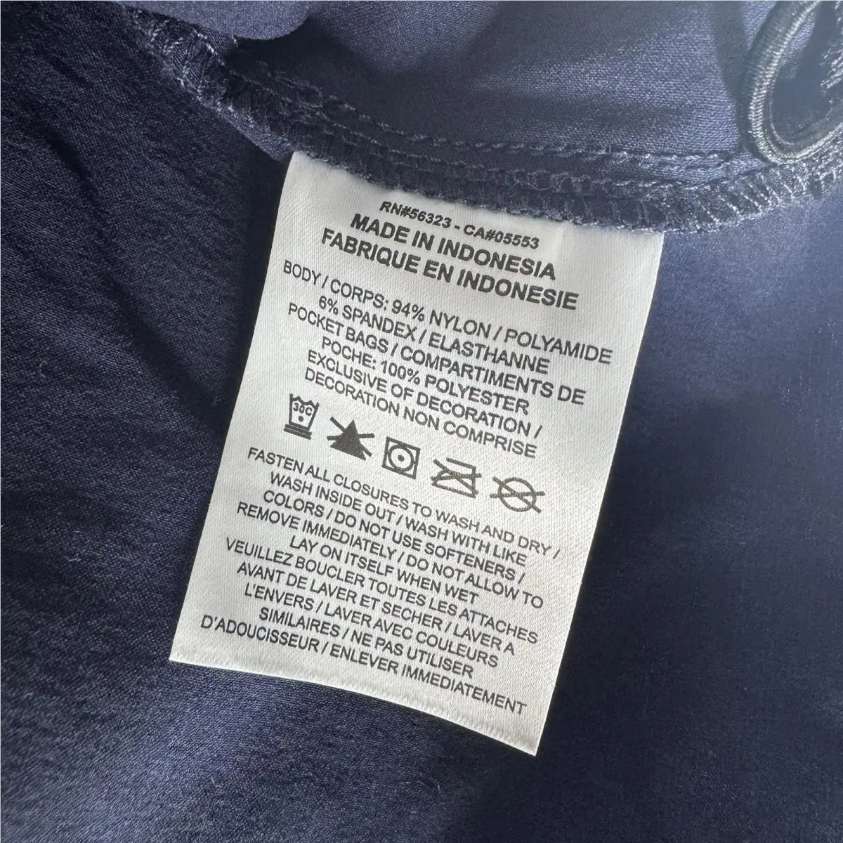 Nike clothing - Nike Tech - Tech - IH8461 010 - Black, Blue (UPC: 0198481272938) 3