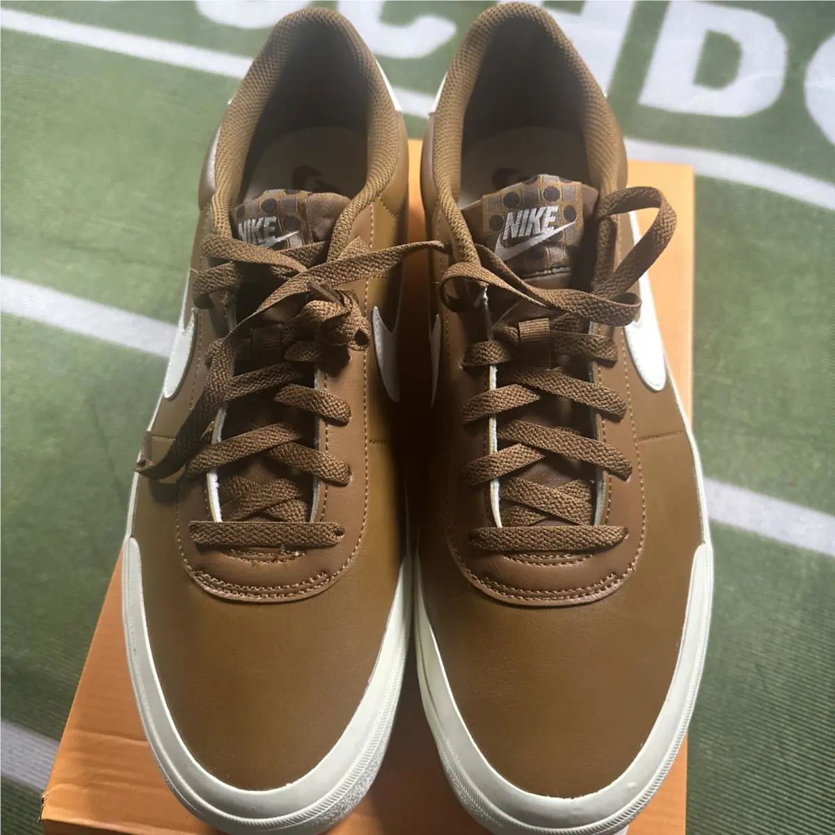 Nike shoes - NIKE COURT SHOT - COURT SHOT - FQ8146 - Brown (UPC: 198480951285) 0