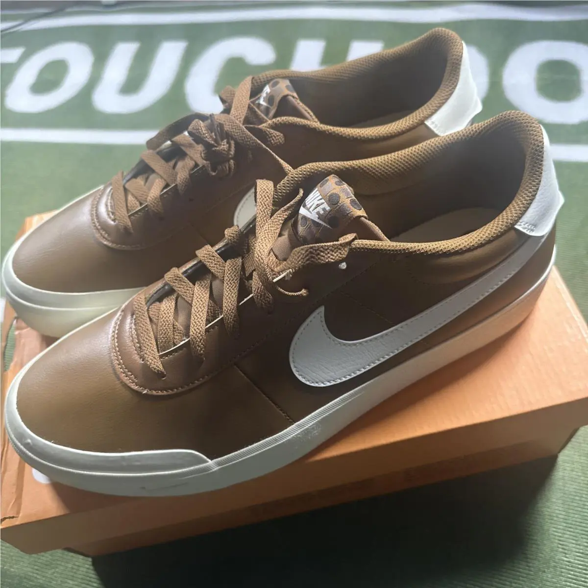 Nike shoes - NIKE COURT SHOT - COURT SHOT - FQ8146 - Brown (UPC: 198480951285) 1