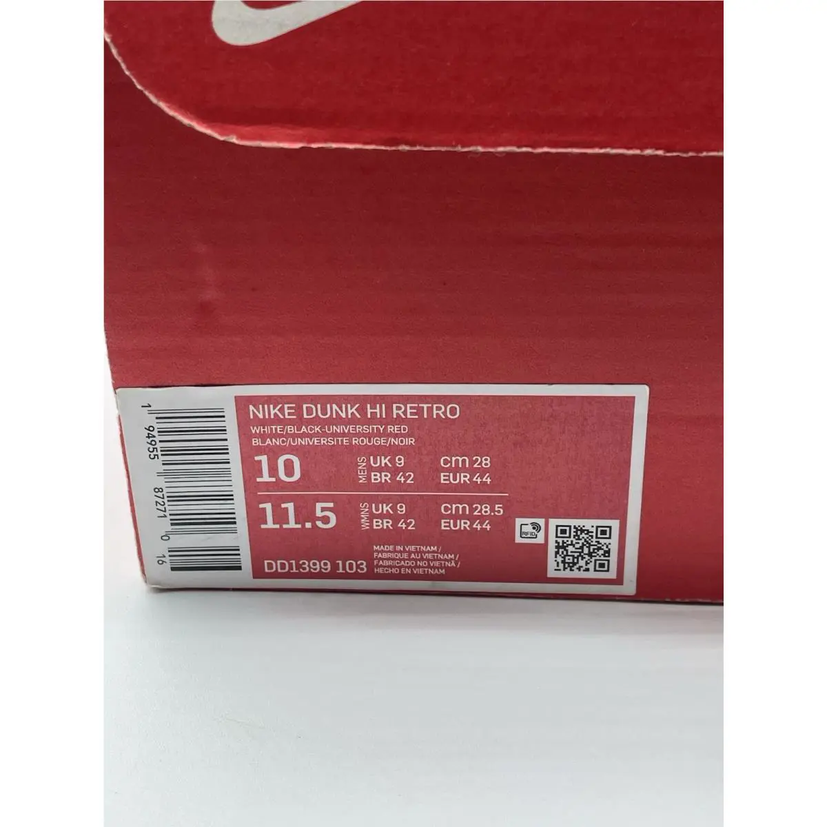 Nike shoes - Nike Dunk - Dunk - DD1399-103 - White (UPC: 0194955872710) 9