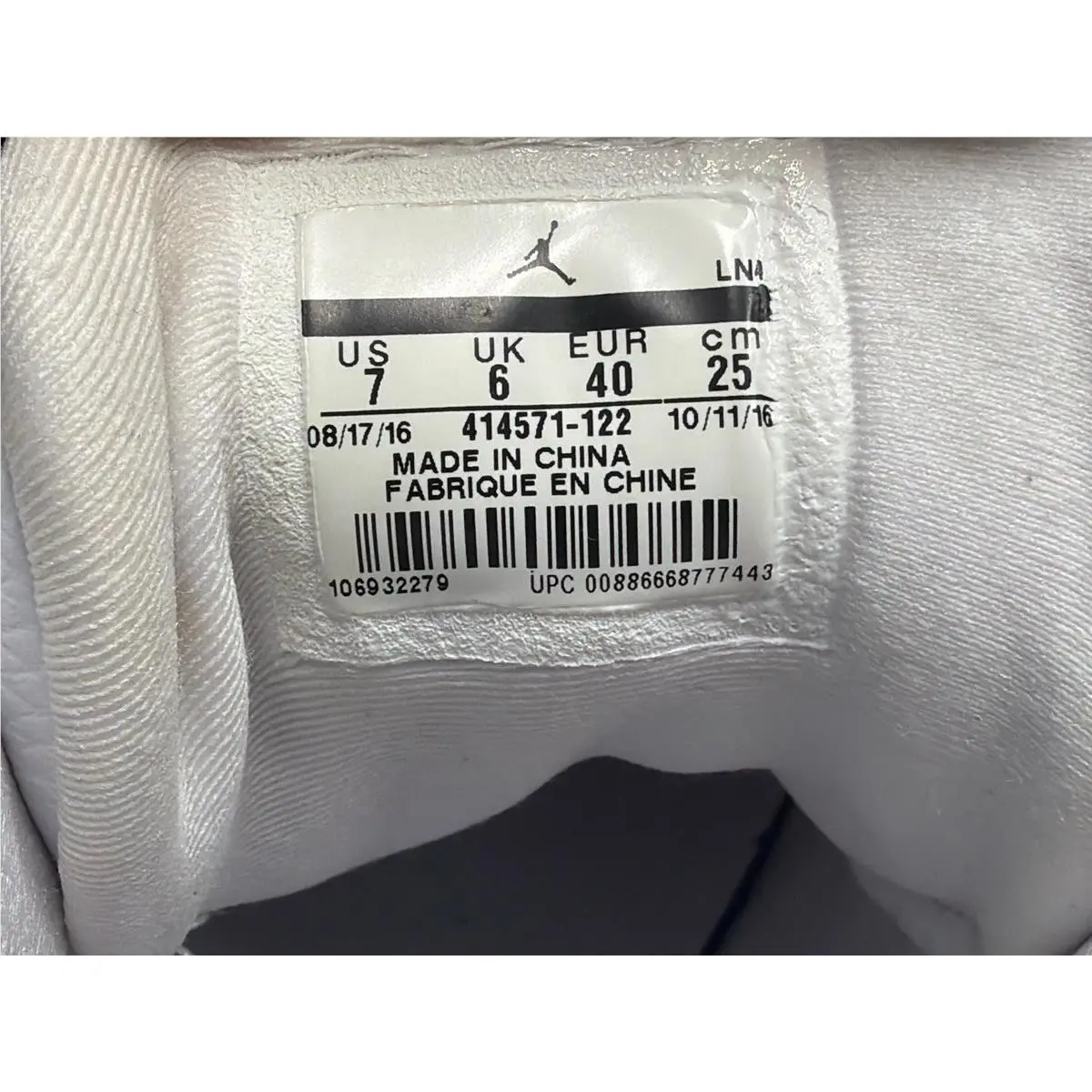 Nike shoes - 414571-122 - 414571-122 - White 6