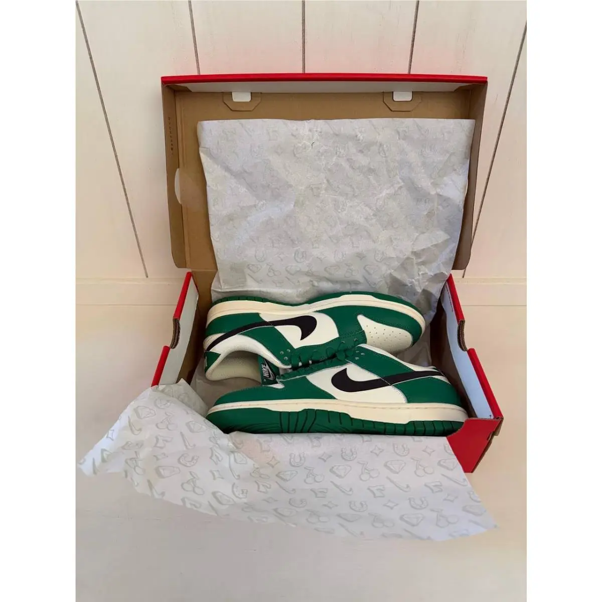 Nike shoes - Nike Dunk Low Retro Lottery - DR9654-100 - Green (UPC: 0196149456942) 0