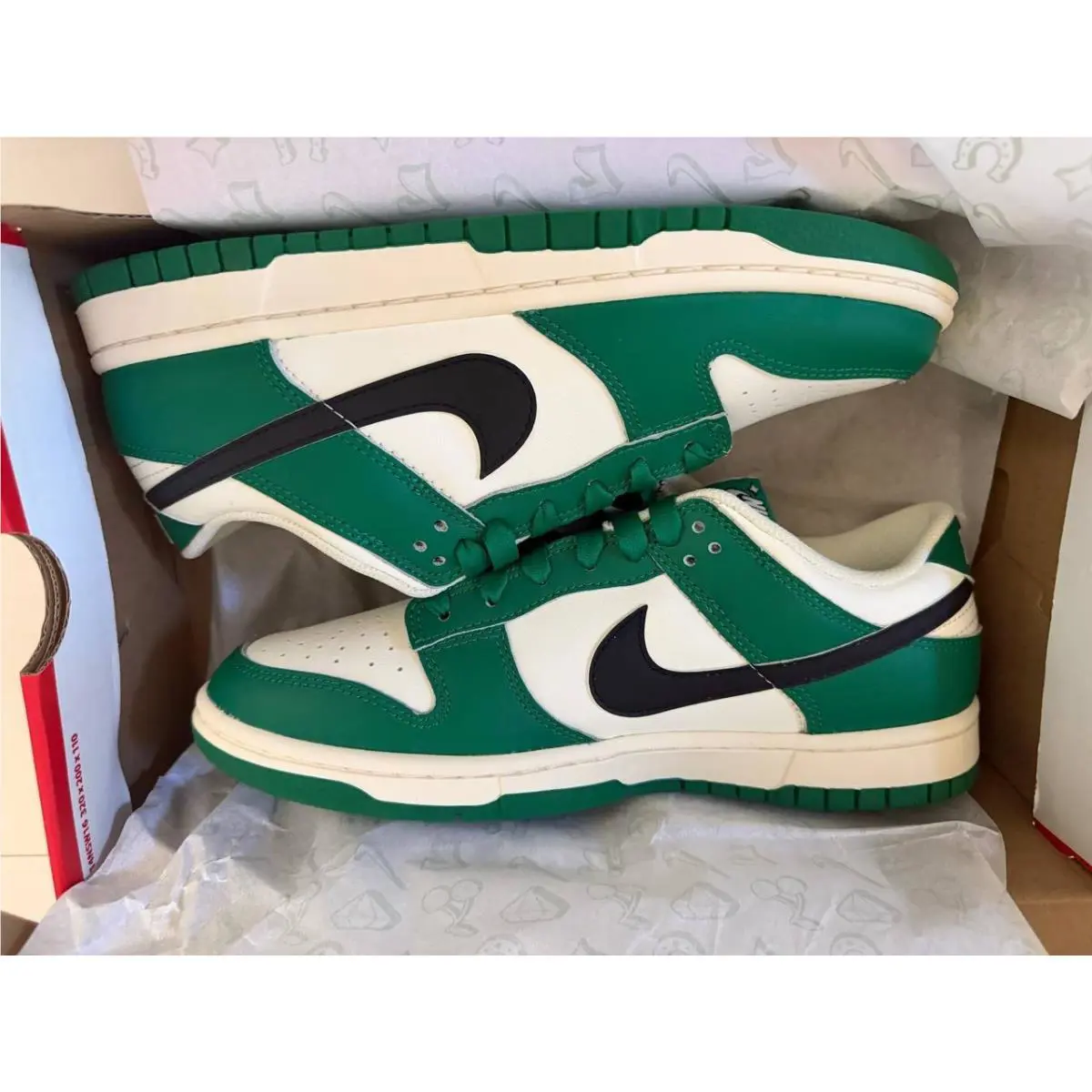 Nike shoes - Nike Dunk Low Retro Lottery - DR9654-100 - Green (UPC: 0196149456942) 1