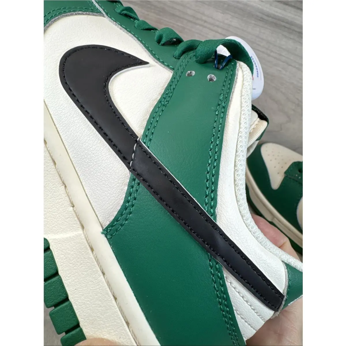 Nike shoes - Nike Dunk Low Retro Lottery - DR9654-100 - Green (UPC: 0196149456942) 13