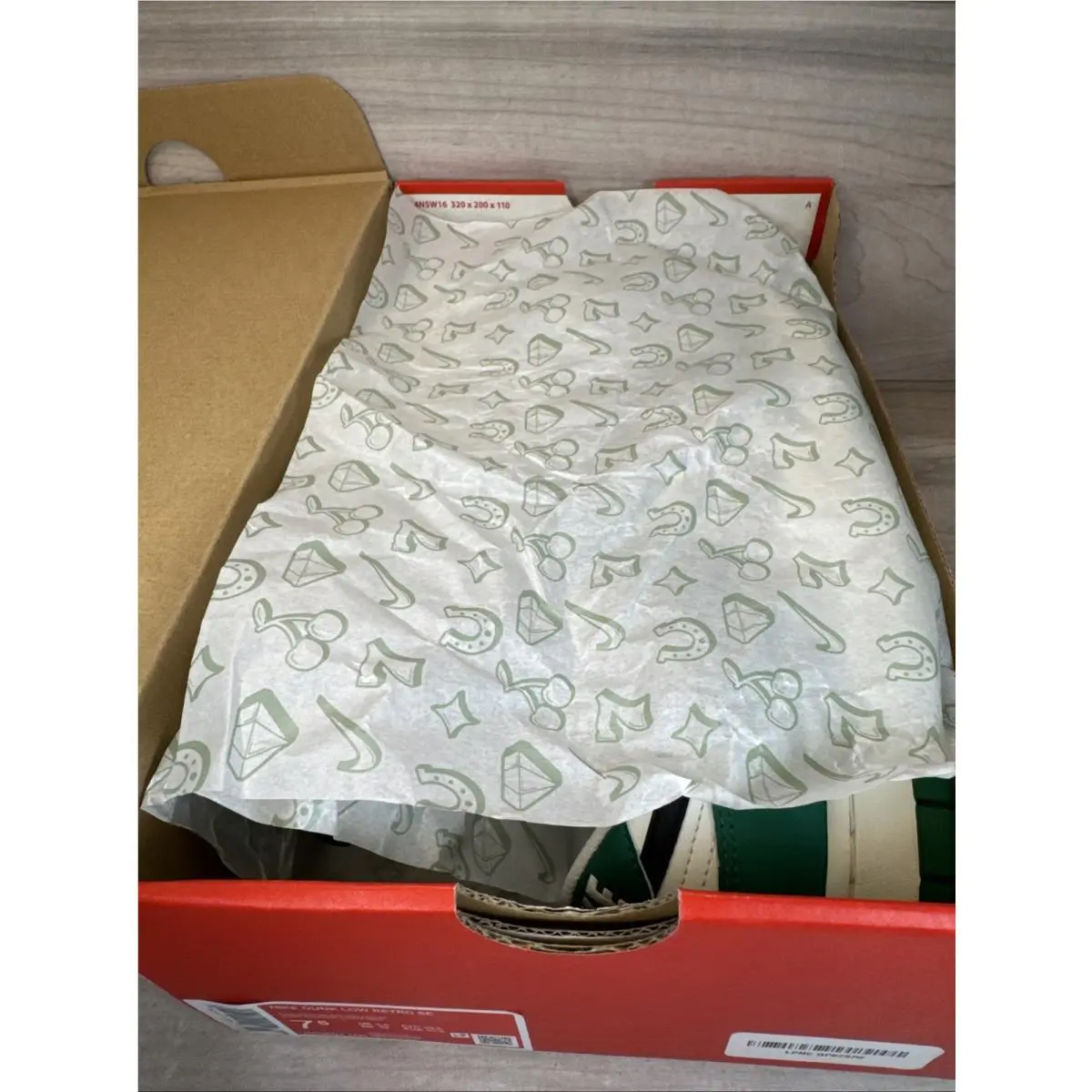 Nike shoes - Nike Dunk Low Retro Lottery - DR9654-100 - Green (UPC: 0196149456942) 20