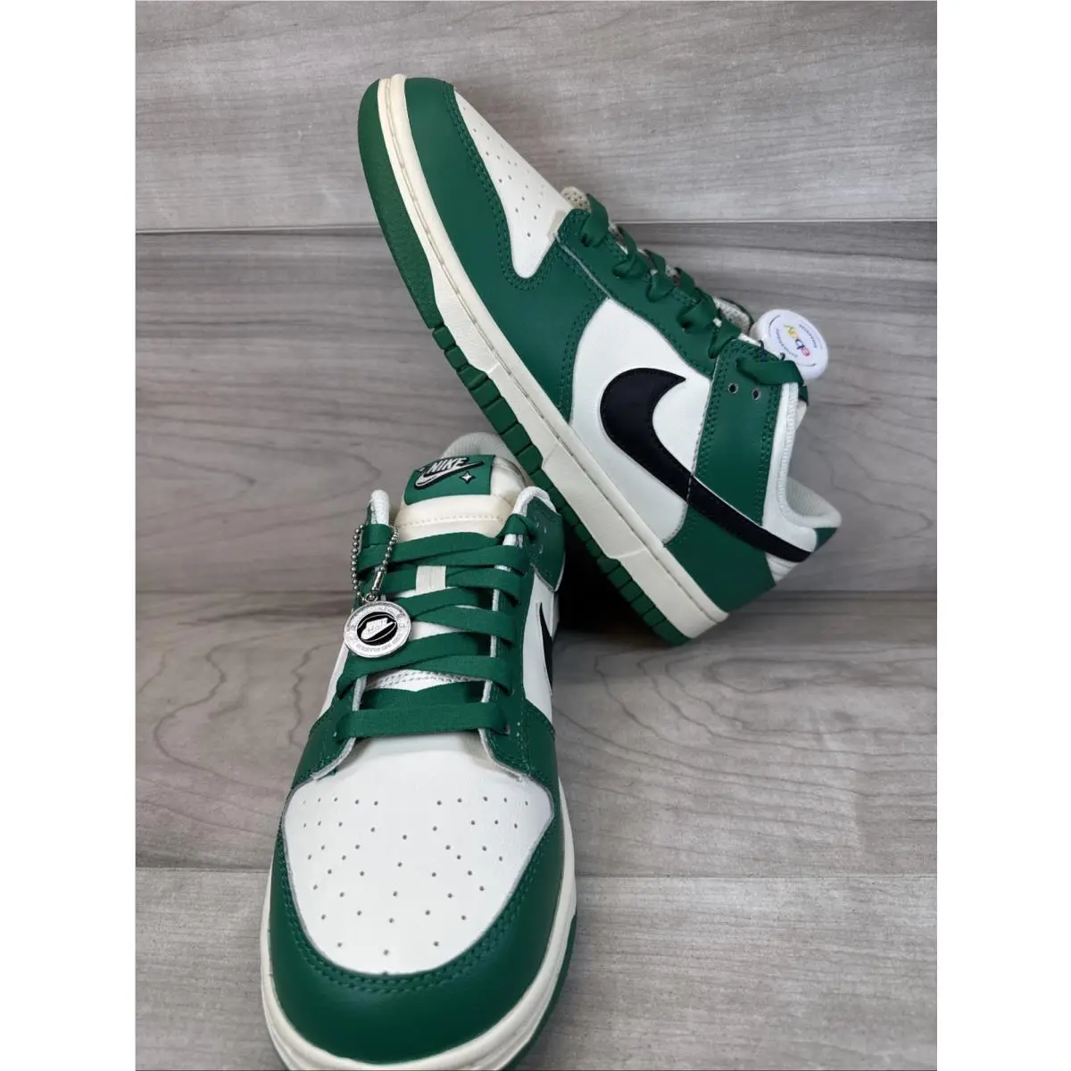 Nike shoes - Nike Dunk Low Retro Lottery - DR9654-100 - Green (UPC: 0196149456942) 4