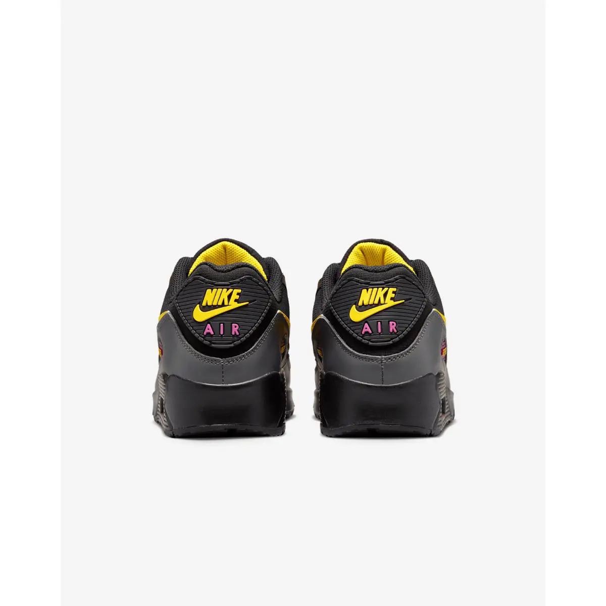 Nike shoes - Nike Air Max 90 - Air Max - Dj9779-001 - Black/Cargo Khaki/Iron Grey/Tour Yellow 9