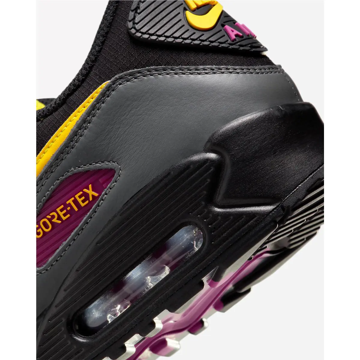 Nike shoes - Nike Air Max 90 - Air Max - Dj9779-001 - Black/Cargo Khaki/Iron Grey/Tour Yellow 11