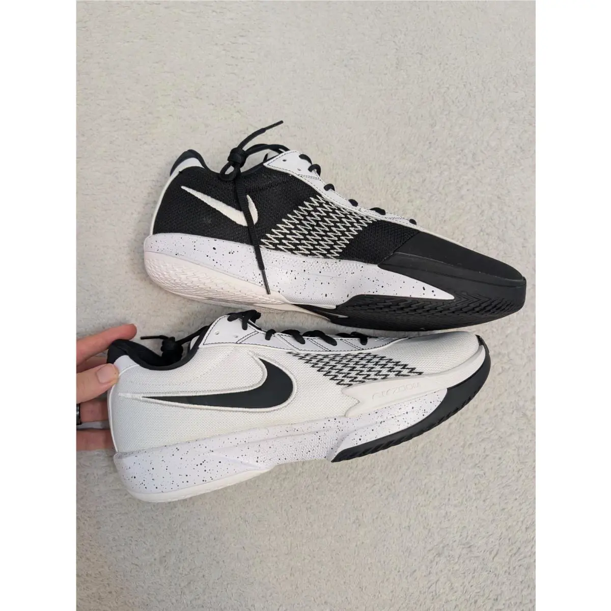 Nike shoes - Nike Air Zoom G.T Cut Academy EP - FB2599 103 - White/ Black 1