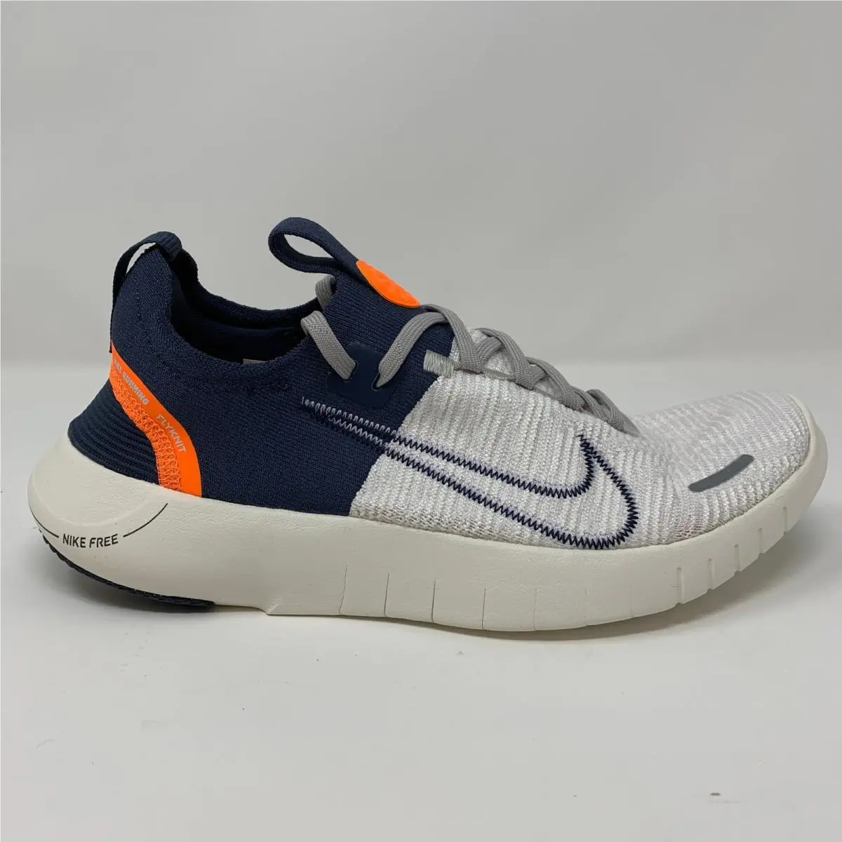 Men’s Nike Free RN FK Next Nature Light Iron Ore Thunder Blue FB1276-004 Sz 7.5