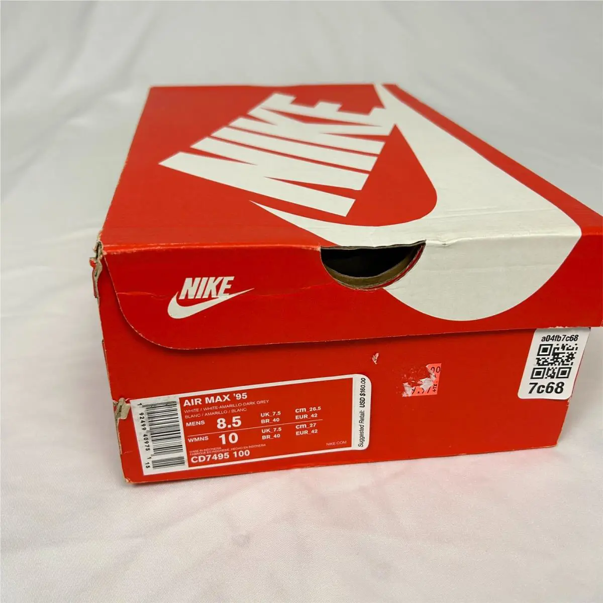 Nike shoes - Nike Air Max 95 - Air Max - CD7495-100 - Gray (UPC: 0192499409751) 4