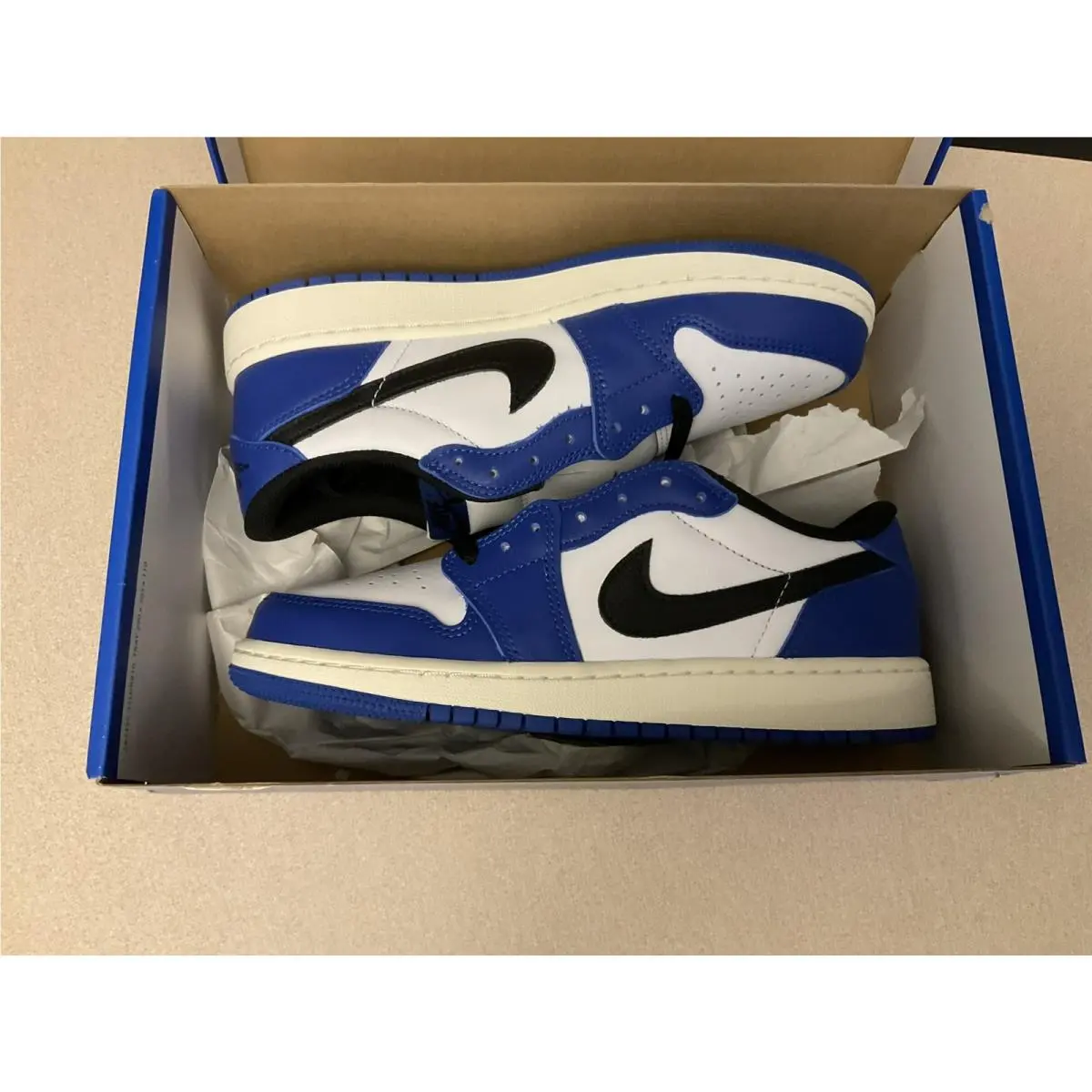 Nike shoes - Air Jordan 1 - Air - White/Black/Game Royal 2