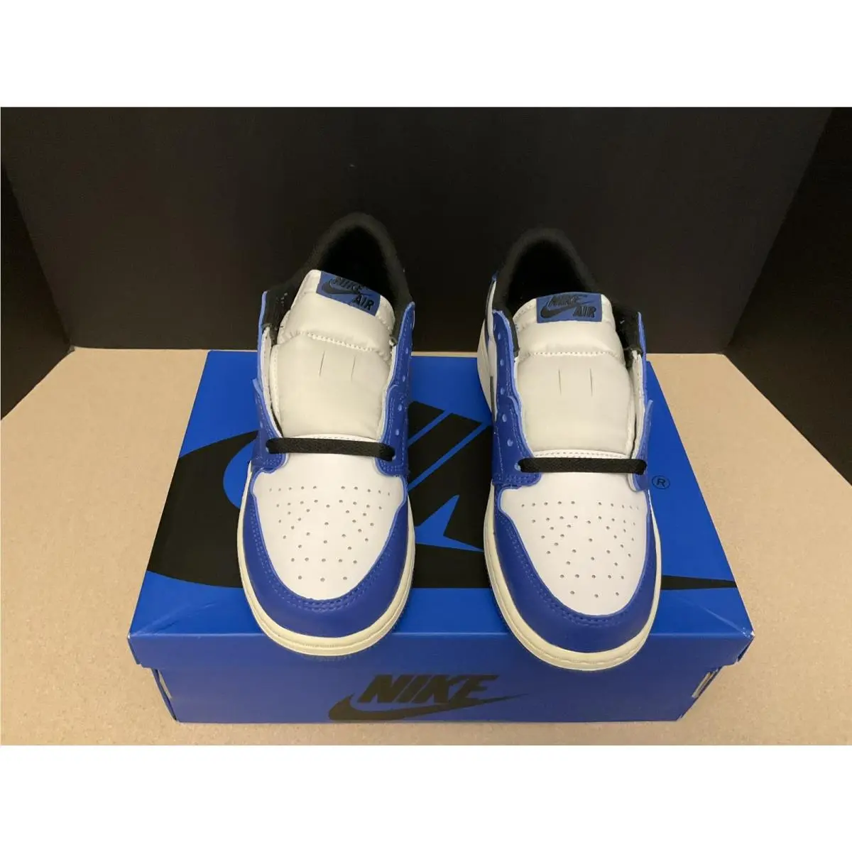 Nike shoes - Air Jordan 1 - Air - White/Black/Game Royal 3