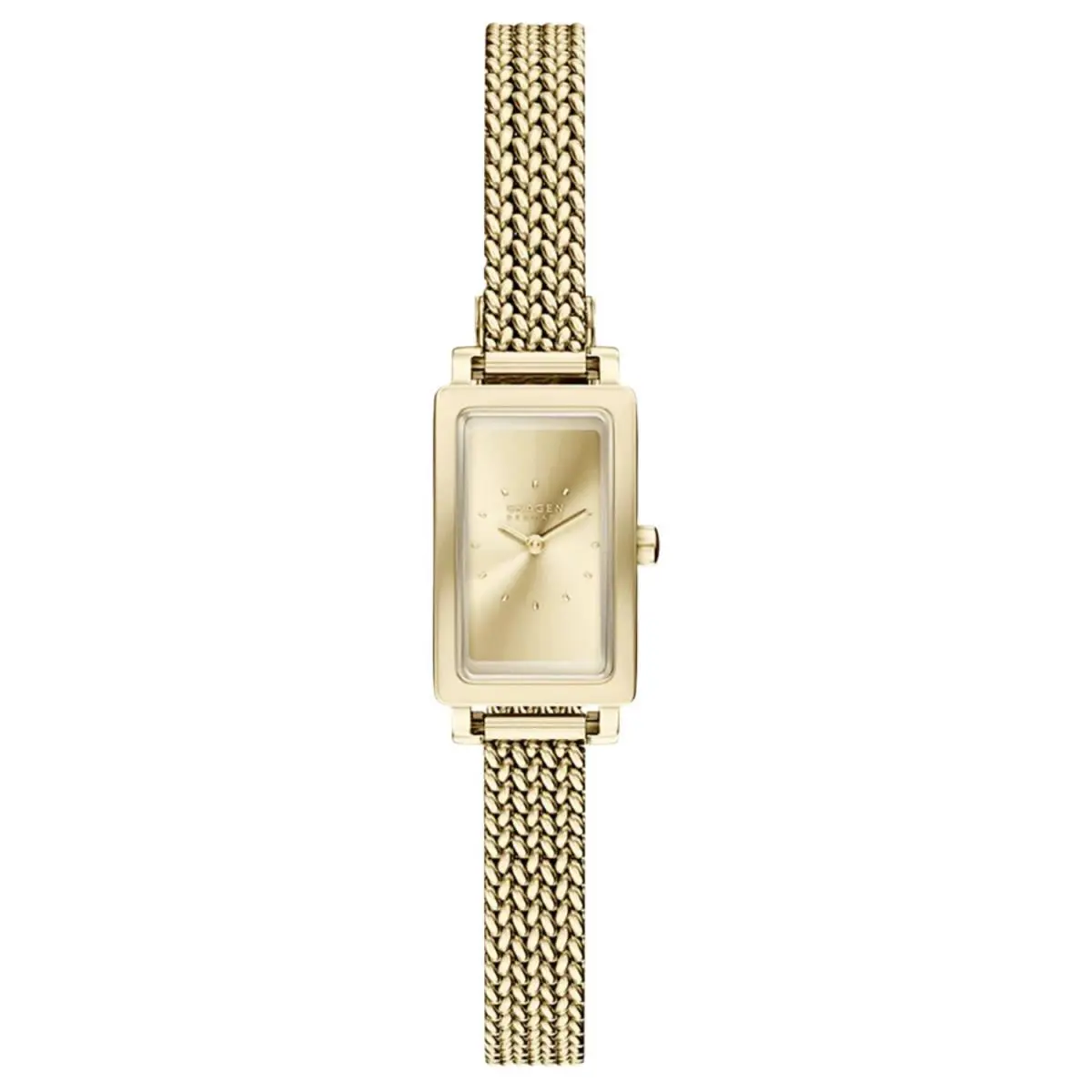 Skagen Women`s Hagen Yellow Dial Watch - SKW3178