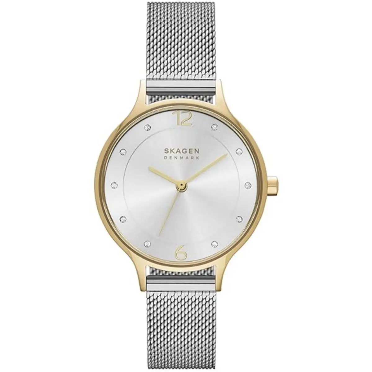 Skagen Women`s Watch Anita Lille Silver Dial Stainless Steel Bracelet SKW2340