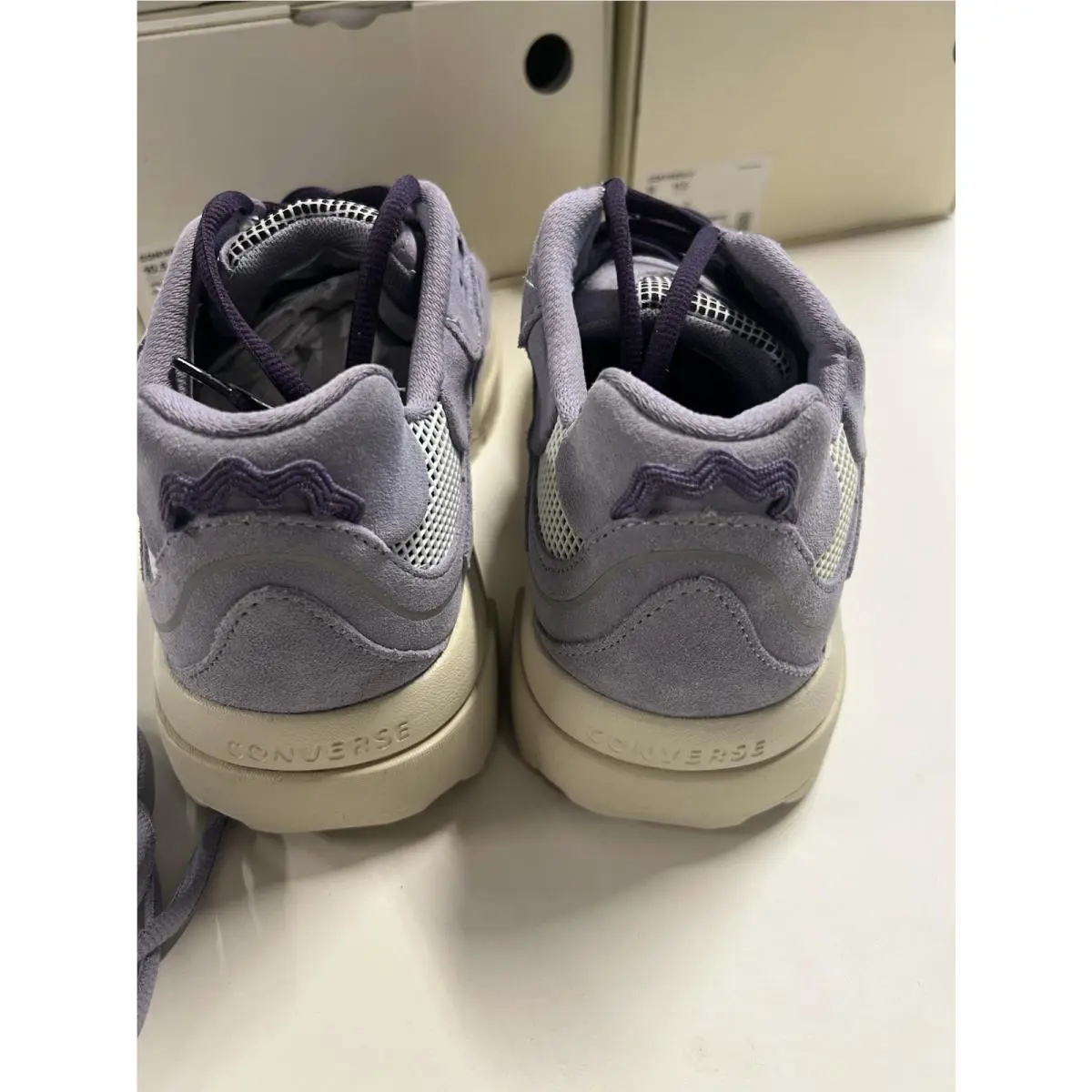Converse shoes - Converse Gianno - Gianno - 169842C - Lavender Gray/White Asparagus 1