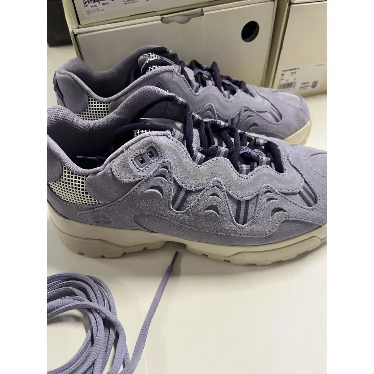 Converse shoes - Converse Gianno - Gianno - 169842C - Lavender Gray/White Asparagus 2