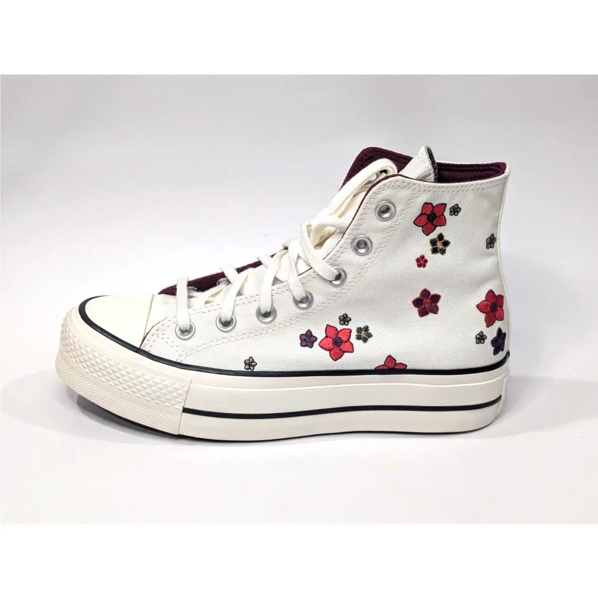 Converse shoes - Converse CTAS Lift Hi - CTAS Lift - A15463C - Egret/Red 1