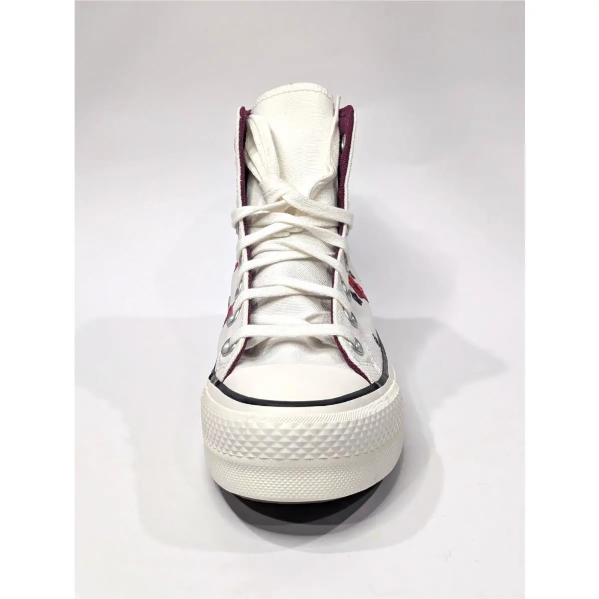 Converse shoes - Converse CTAS Lift Hi - CTAS Lift - A15463C - Egret/Red 3