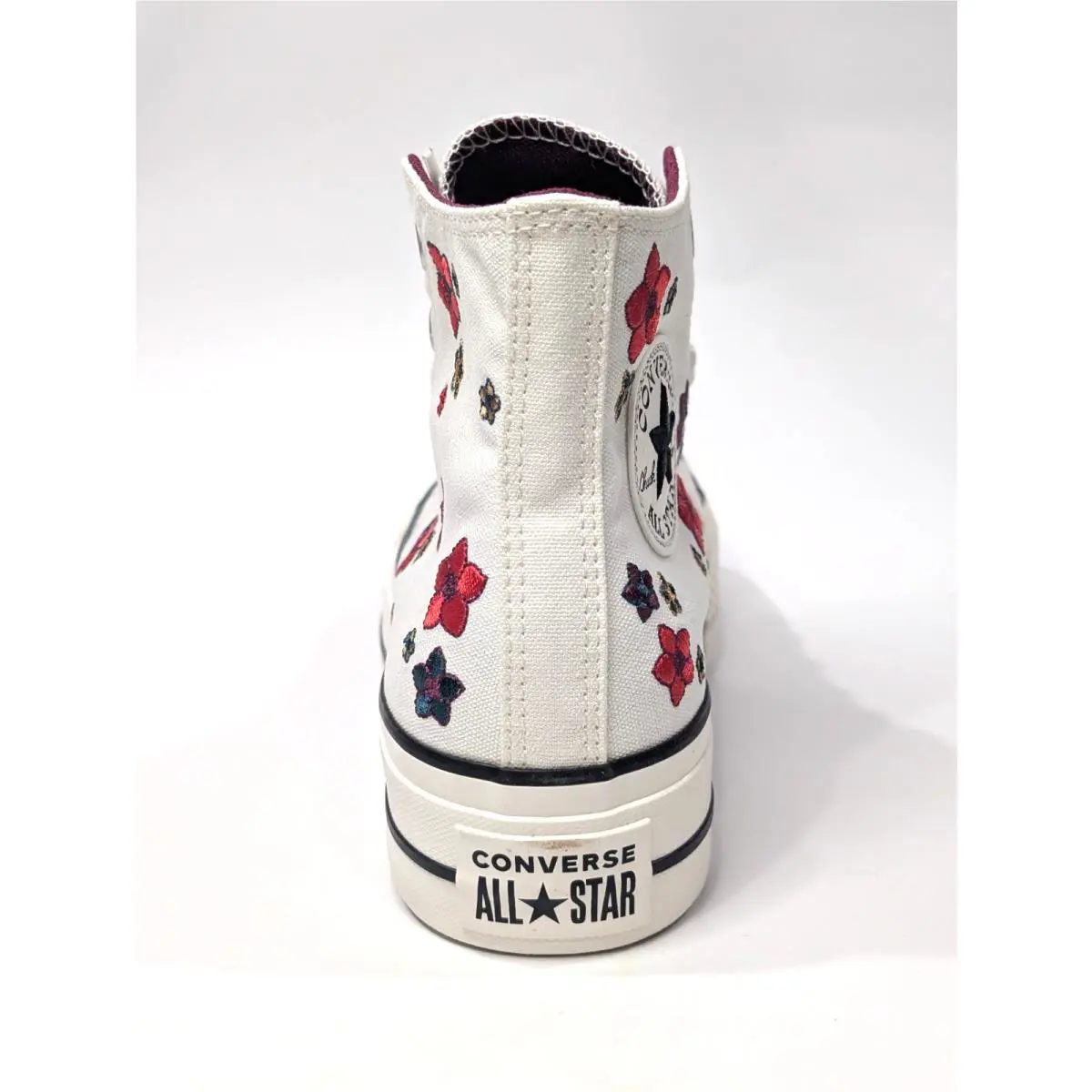 Converse shoes - Converse CTAS Lift Hi - CTAS Lift - A15463C - Egret/Red 4