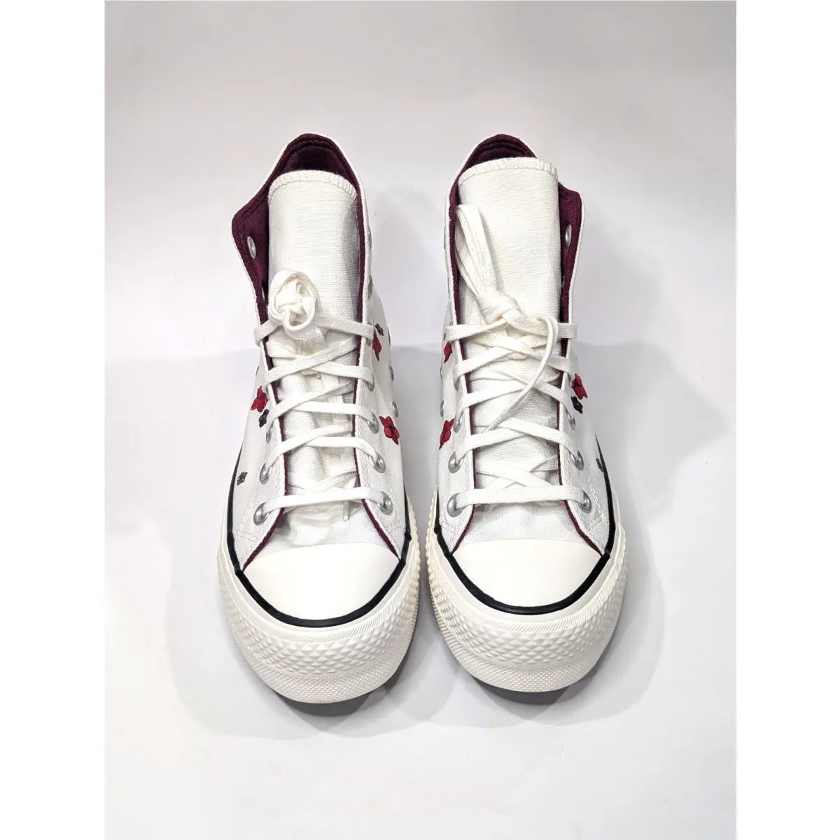 Converse shoes - Converse CTAS Lift Hi - CTAS Lift - A15463C - Egret/Red 7