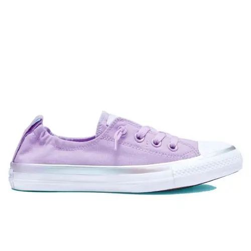 Converse Women`s Chuck Taylor All Star Shoreline Slip Low Top - Lilac Mist/White