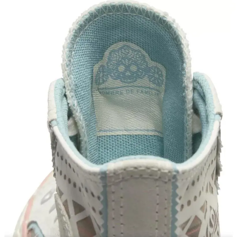 Converse shoes - Chuck Taylor All Star Lift Day Of The Dead - A12439C - Egret/Infinity Pool 6