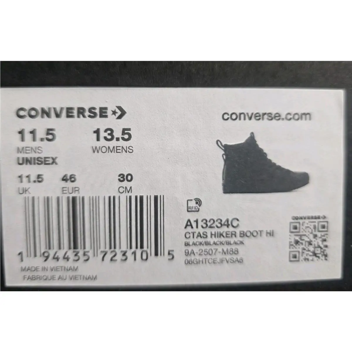 Converse shoes - Converse Chuck Taylor Hiker - Chuck Taylor Hiker - A13234c - Black 6