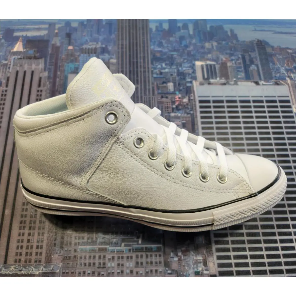 Converse shoes - Converse Chuck Taylor All Star High Street Hi - 155277c - White 4